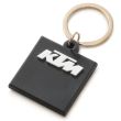 LOGO RUBBER KEYHOLDER BLACK