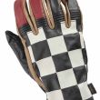 CHECKERBOARD GLOVE - BLACK / RED / BONE / GOLD