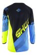 MAILLOT KID ULTIMATE BLEU NEON JAUNE L