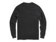 BETTMANN L/S WAFFLE BLACK T-SH