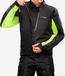 HALO DRYSTAR JACKET DARK KHAKI SAND YELLOW FLUO