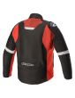 CHAQUETA T SP-5 RIDEKNIT NEGRA BRIGHT ROJA