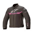 CHAQUETA YOUTH T-SP S WP NEGRO/FUCSIA