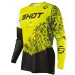 MAILLOT KID STORM LIME M