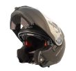 CASCO MAQUINA MODULAR NEGRO MATE