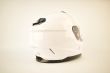 CASCO MAQUINA INTEGRAL BLANCO BRILLO
