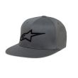 GORRA AGELESS FLAT CHARCOAL/NEGRA