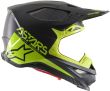 CASCO SUPERTECH S-M8 ECHO NEGRO/FLUO