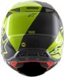 CASCO SUPERTECH S-M8 ECHO NEGRO/FLUO