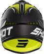 CASCO LITE PRISM BLACK NEON YELLOW MATT XL/61