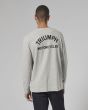 DEAN L/S WAFFLE T-SHIRT GREY