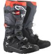 TECH 7 ENDURO BLACK GRAY RED FLUO