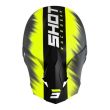 CASCO FURIOUS CAMO AMARILLO FLUO L