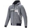 CHROME IGNITION HOODIE MELANGE DARK GRAY WHITE