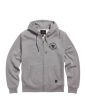 DIGBY FULL ZIP HOODY GREY MARL L