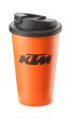 COFFEE TO GO MUG ORANGE