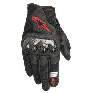 ALPINESTARS<br>SMX-1 AIR V2 GLOVES BLACK RED FLUO XL