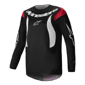 ALPINESTARS<br>FLUID HAUL JERSEY - BLACK WHITE