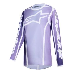 ALPINESTARS<br>STELLA FLUID APEX JERSEY VIOLET WHITE