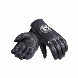 TRIUMPH<br>ACE CAFE PRINTED LEATHER GLOVE