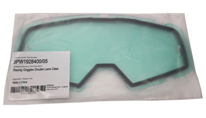 KTM<br>RACING GOGGLES DOUBLE LENS CLEAR