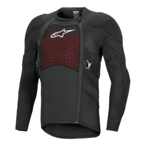 ALPINESTARS<br>BIONIC PLASMA LT PROTECTION JACKET LS- BLK WHITE
