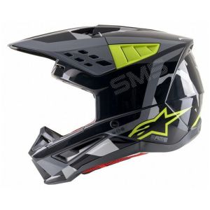 ALPINESTARS<br>S-M5 ROVER HELMET ECEANTHRACITE YELL FLUO GRAY CAMO