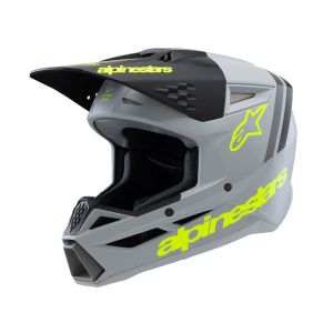 ALPINESTARS<br>CASCO ALPINESTARS S-M3 YOUTH RADIUM YLW F M