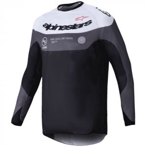 ALPINESTARS<br>PRO-DURA JERSEY - BLK MGNT WHITE