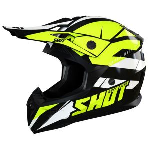 SHOT<br>CASCO REVENGE KID NEGRO/NEON/BLANCO L