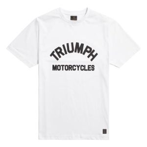 TRIUMPH<br>BURNHAM T-SHIRT WHITE M