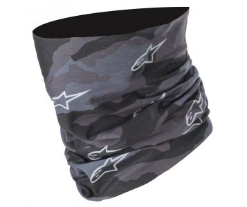 ALPINESTARS<br>TACTICAL NECK TUBE BLACK TAR GRAY