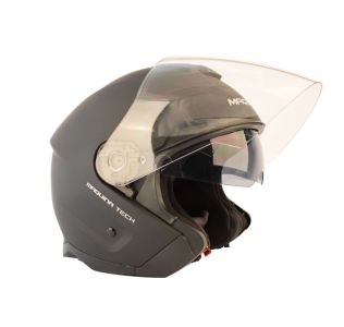 MAQUINA MOTORS<br>CASCO MAQUINA JET NEGRO MATE