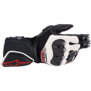 ALPINESTARS<br>SP-8 V3 AIR GLOVES BLK WHT BRT RED