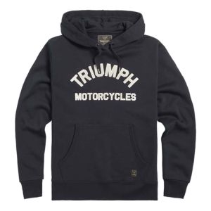 TRIUMPH<br>CARRICK PULL-ON HOODIE BLACK