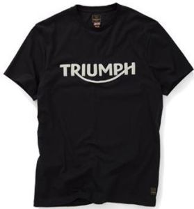 TRIUMPH<br>BAMBURGH T-SHIRT JET BLACK