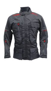 MAQUINA MOTORS<br>CHAQUETA MAQUINA TRAIL NEGRA/ROJA