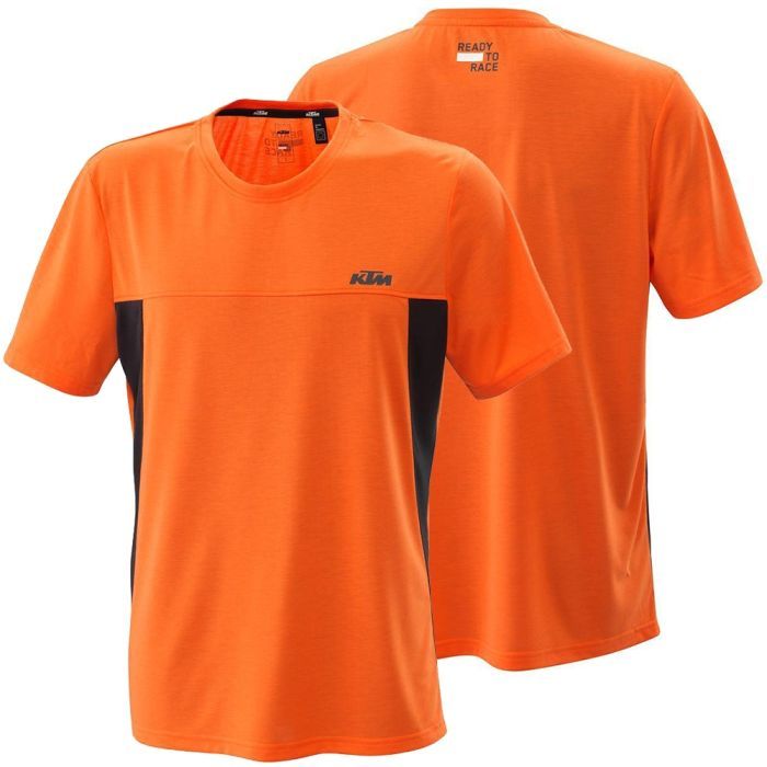 T-shirt naranja trabajo + con excelente ajuste