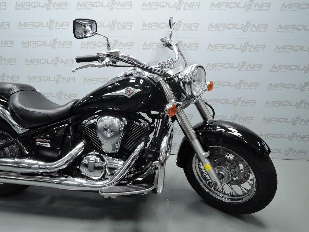 Topcase Mercedes 25L Für Kawasaki VN900 Classic ’06–’16 – Hartschalenkoffer Mit Rücklehne, Schwarz