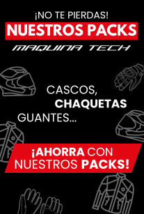 Packs de equipación de moto con descuento